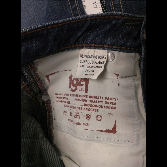 SOLD 1921 Surplus Flare Stretch Women 26/34 #1218 - Picture 7 of 9